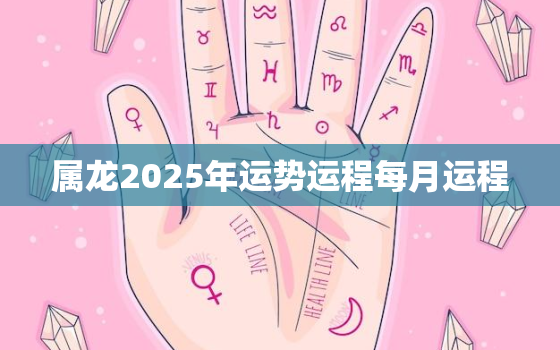 属龙2025年运势运程每月运程