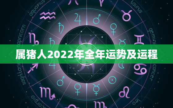 属猪人2022年全年运势及运程，属猪2022年全年运势详解