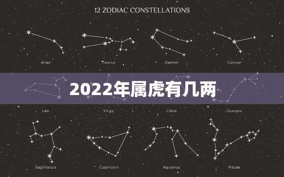 2022年属虎有几两，2022属虎几月出生大富大贵