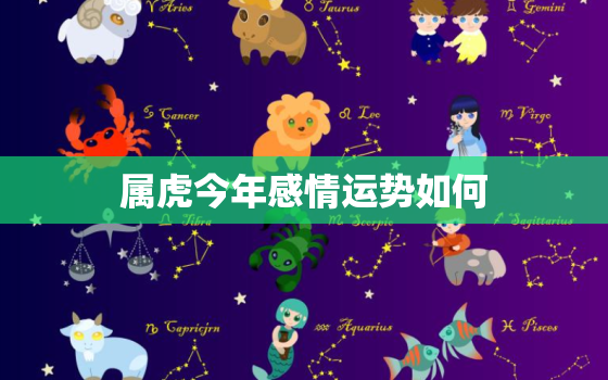 属虎今年感情运势如何，属虎的人今年运势