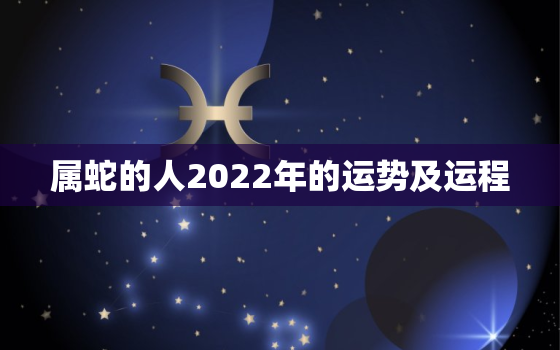 属蛇的人2022年的运势及运程，2022年属蛇人的全年运势详解