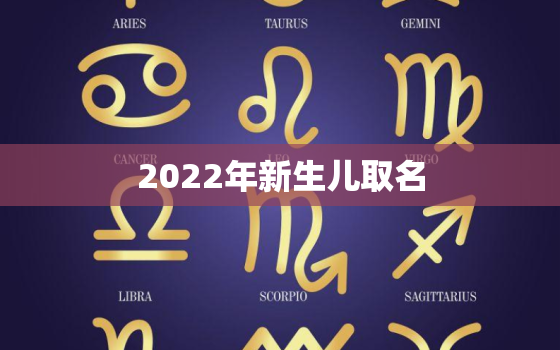 2022年新生儿取名，2021新生儿取名