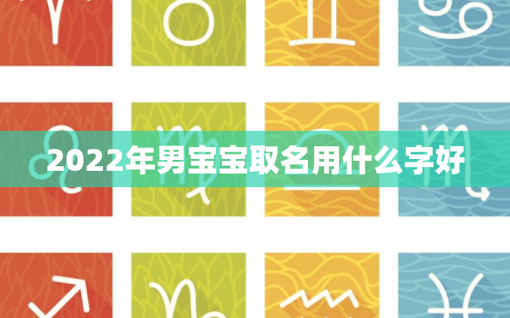 2022年男宝宝取名用什么字好，2020年出生的宝宝取名用什么字好