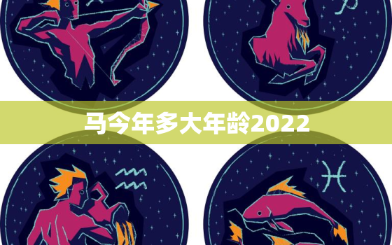 马今年多大年龄2022，马今年多大岁了2020