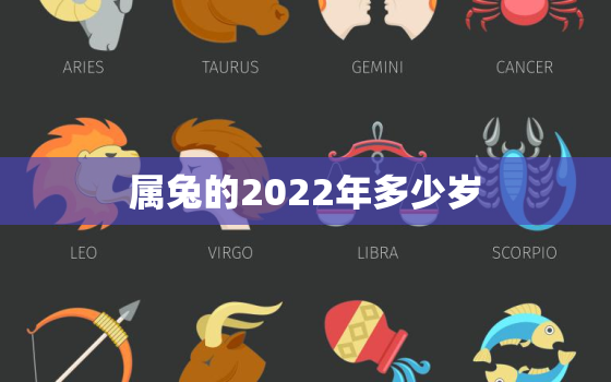 属兔的2022年多少岁，属兔的今年多少岁2020