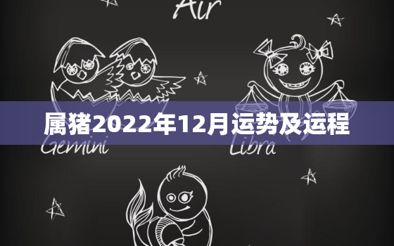 属猪2022年12月运势及运程，属猪12月份运势2021