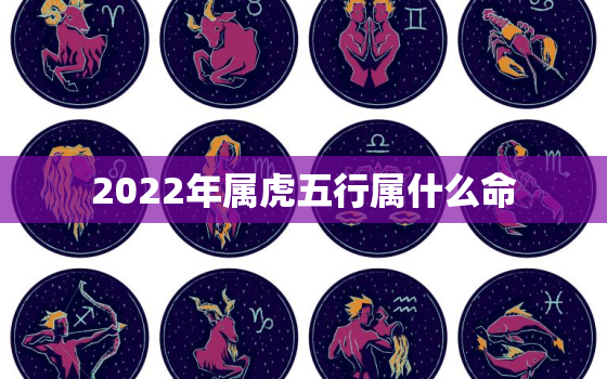 2022年属虎五行属什么命，2022年属虎的五行