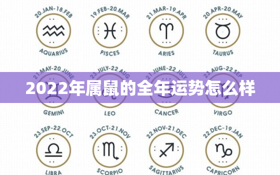 2022年属鼠的全年运势怎么样，2022年属鼠的全年运势如何