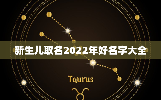 新生儿取名2022年好名字大全，女宝宝取名大全2022年