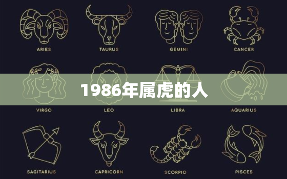 1986年属虎的人，1986年属虎的人2021年的运势及运程