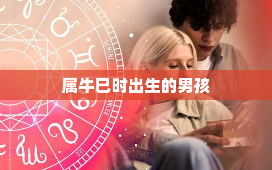 属牛巳时出生的男孩，牛年申时出生的男孩