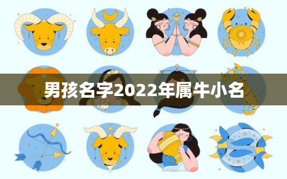 男孩名字2022年属牛小名，2021年属牛小名