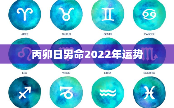 丙卯日男命2022年运势，免费测2022
流年运势