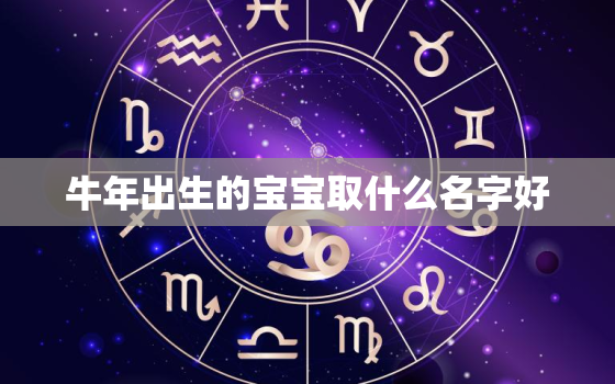 牛年出生的宝宝取什么名字好，牛年生孩子取什么名字好