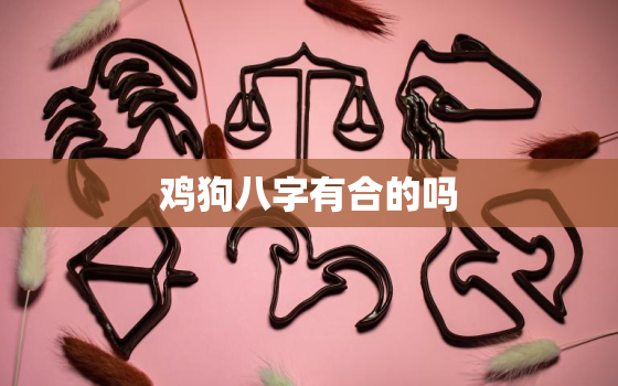 鸡狗八字有合的吗，鸡狗合不合