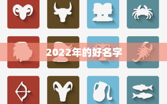 2022年的好名字，男孩名字2022年名字大全