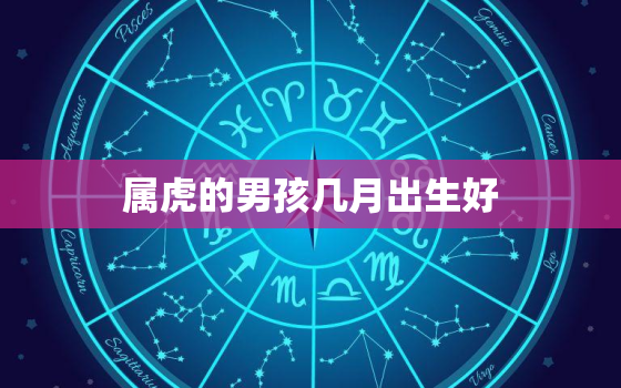 属虎的男孩几月出生好，属虎的男孩什么时候生更好