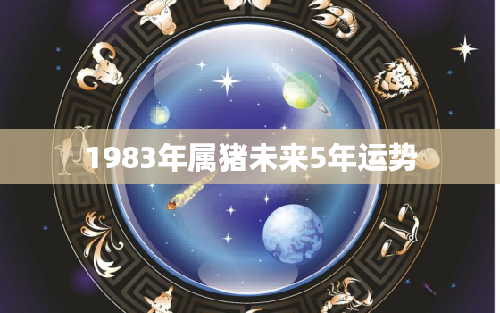 1983年属猪未来5年运势，1983年属猪未来6年大运