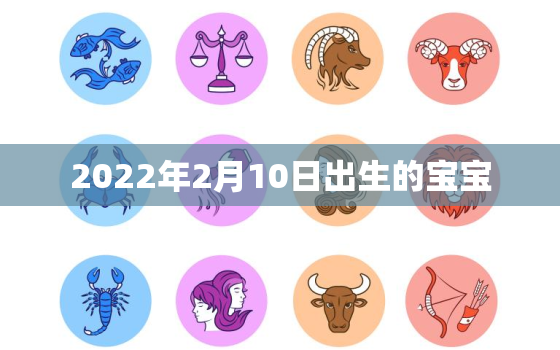 2022年2月10日出生的宝宝，2022年适合生子的属相