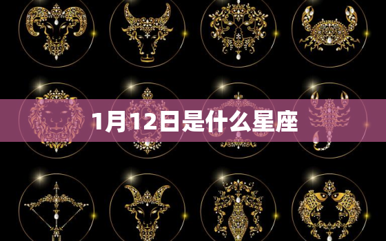 1月12日是什么星座，1月12日出生的人性格