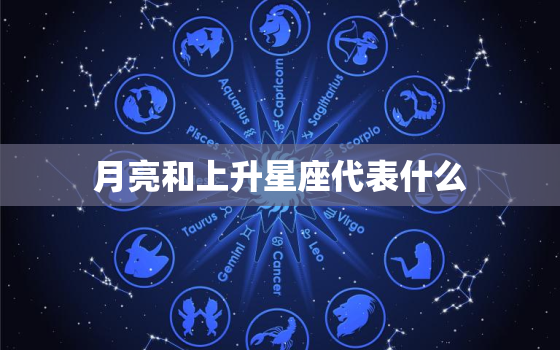 月亮和上升星座代表什么，上升星座查询表