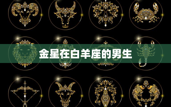 金星在白羊座的男生，金星白羊女的深度剖析