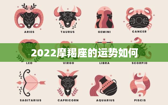 2022摩羯座的运势如何，2022年摩羯座每月运势