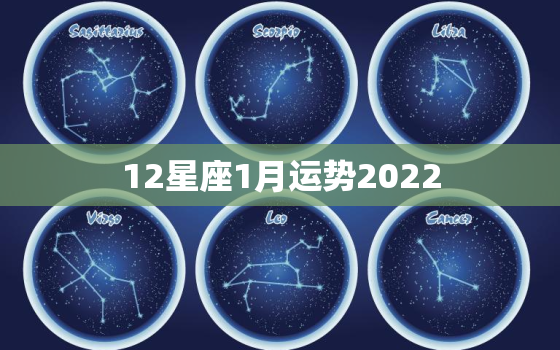 12星座1月运势2022，每日运势查询