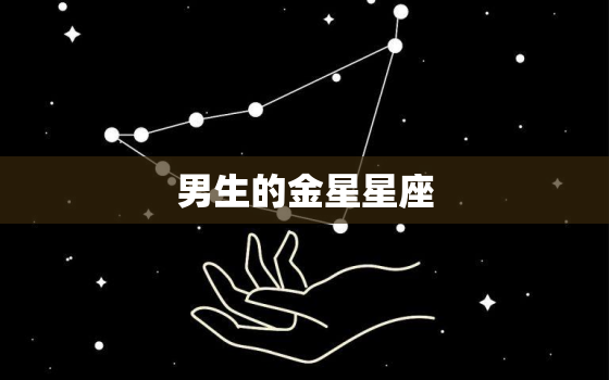 男生的金星星座，月亮白羊座的男人