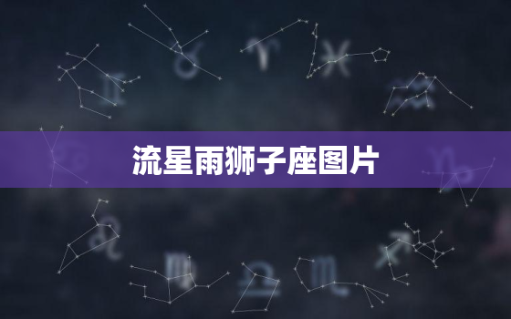 流星雨狮子座图片，今年有狮子座流星雨吗