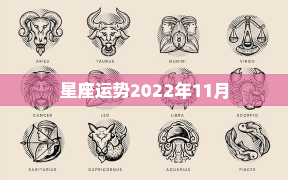 星座运势2022年11月，陶白白本周星座运势11月