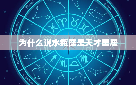 为什么说水瓶座是天才星座，水瓶座男更佳配对星座