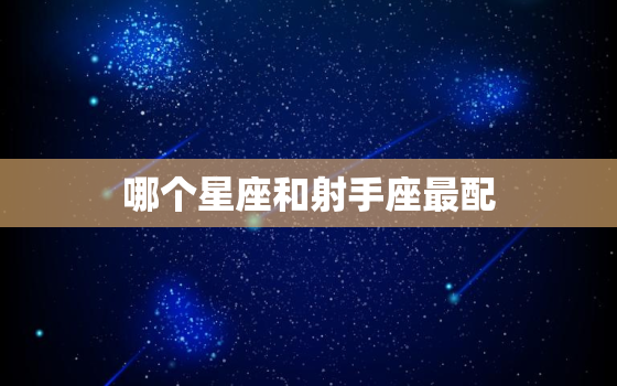 哪个星座和射手座最配，哪个星座和处女座最般配