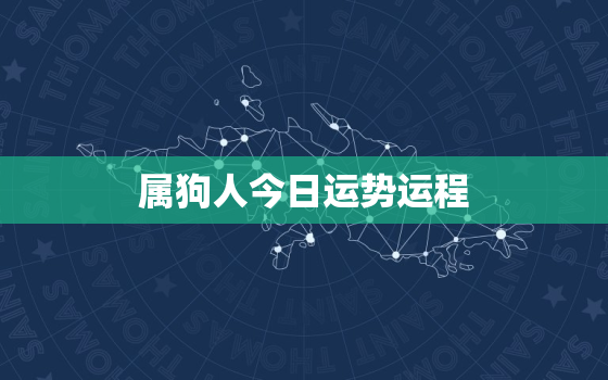 属狗人今日运势运程，属狗人今日运势查询运势