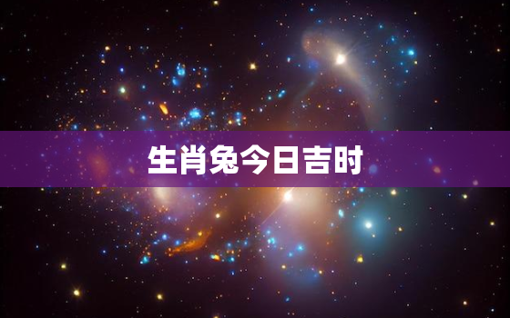 生肖兔今日吉时，属相兔今日吉数