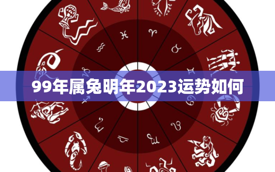 99年属兔明年2023运势如何，99年属兔2022