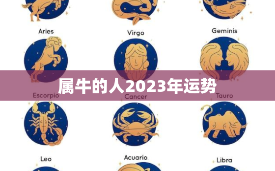 属牛的人2023年运势，属牛的人2023年运势及运程详解1973