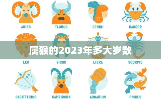 属猴的2023年多大岁数，属猴人2023年的命运