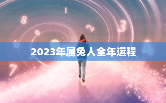 2023年属兔人全年运程，2023年属兔人的命运