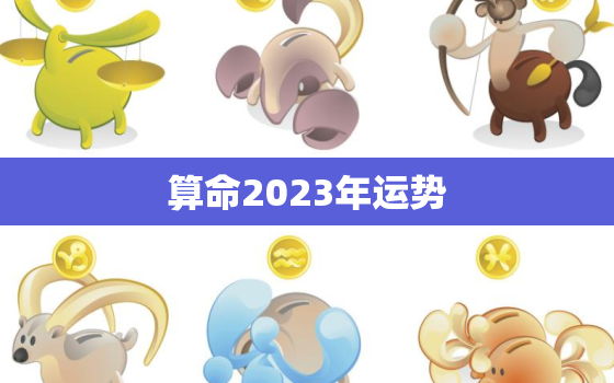 
算命2023年运势，
预测