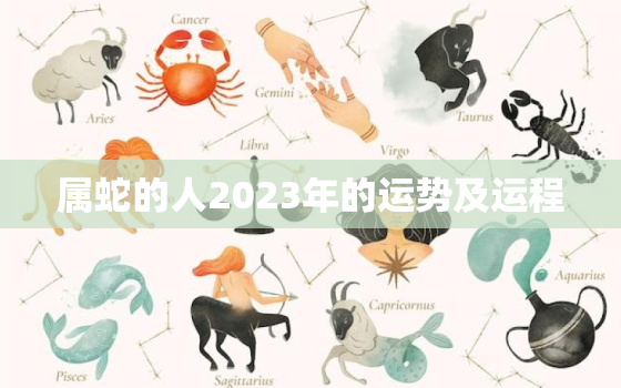 属蛇的人2023年的运势及运程，属蛇2023年全年运势运程