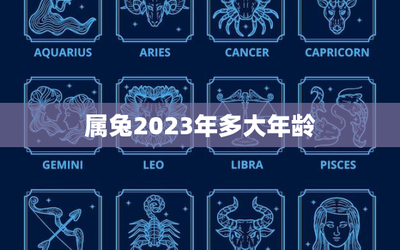 属兔2023年多大年龄，1975属兔2023年多大年龄