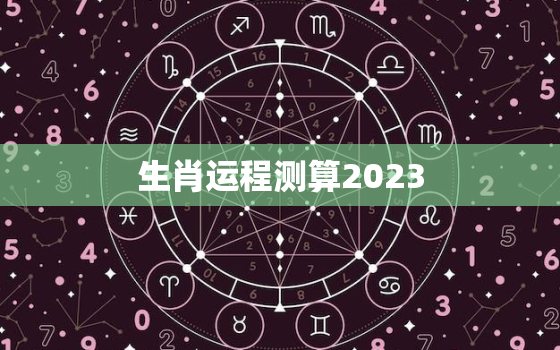 生肖运程测算2023，生肖运程测算2021 免费