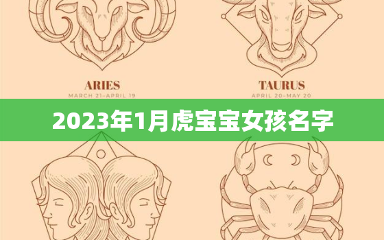 2023年1月虎宝宝女孩名字，2023年1月的兔宝宝好不好