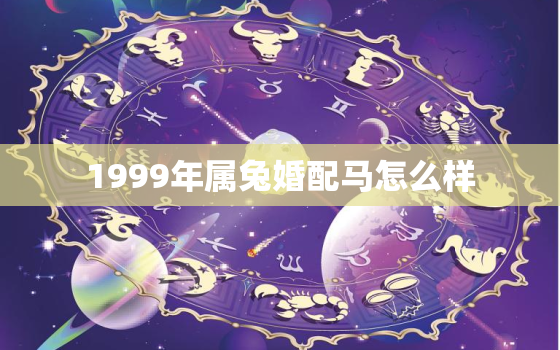 1999年属兔婚配马怎么样，1999年的兔和1990的马合适吗