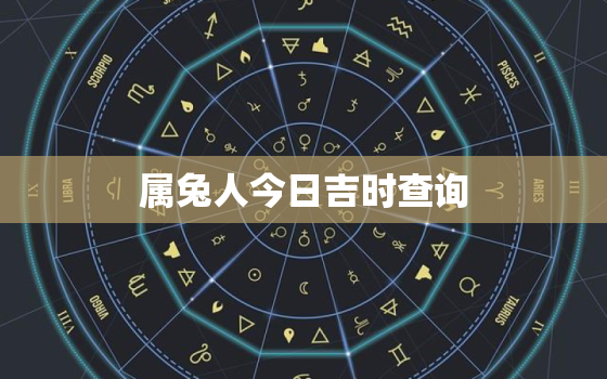 属兔人今日吉时查询，属相兔今日吉数