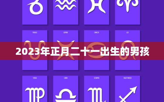 2023年正月二十一出生的男孩，2021年正月二十一出生的
宝