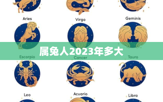 属兔人2023年多大，1987年属兔人2023年多大