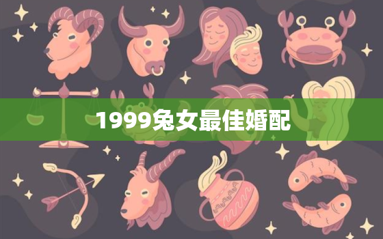 1999兔女最佳婚配，1999兔女的婚姻最佳配偶