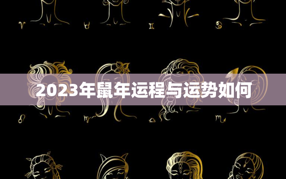 2023年鼠年运程与运势如何，2023年属鼠运程